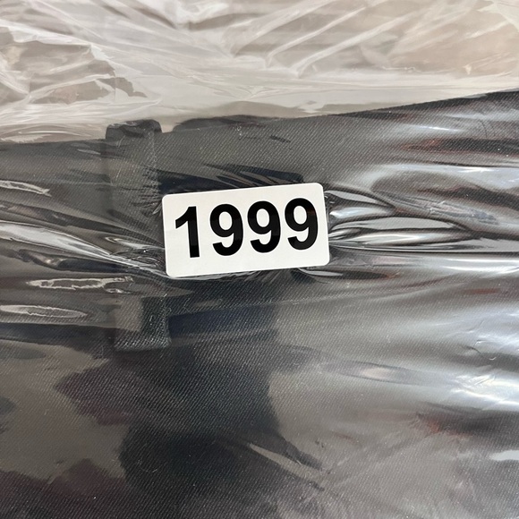 Ann Taylor Petite Black Wide Leg Dress Pants Womens 6P Modern Stretch 1999 - Picture 9 of 9